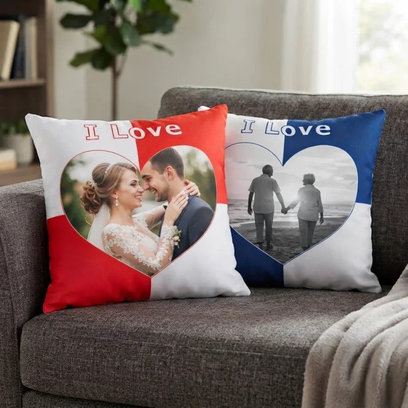 Fotokissen Love-Red 40x40